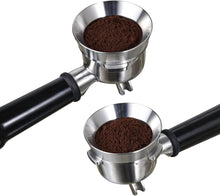 Load image into Gallery viewer, MATOW 54mm Magnetic Dosing Funnel V2, Stainless Steel Espresso Dosing Ring with 8 Magnets Compatible with 54mm Breville Portafilter