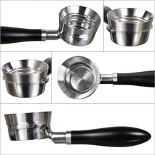 Load image into Gallery viewer, MATOW 58mm Magnetic Dosing Funnel V2, Stainless Steel Espresso Dosing Ring with 8 Magnets Compatible with All 58mm Portafilter