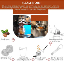 Load image into Gallery viewer, 54mm Bottomless Portafilter, 54mm Bottomless Naked Portafilter Fits 54mm Breville Machines