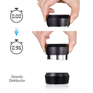 MATOW 53.3mm Coffee Gravity Distributor, Espresso Adaptive Distribution Tool Compatible with 54mm Breville Portafilter