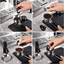 Load image into Gallery viewer, MATOW 54mm Magnetic Dosing Funnel V2, Stainless Steel Espresso Dosing Ring with 8 Magnets Compatible with 54mm Breville Portafilter
