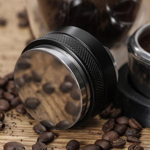 58mm Coffee Distributor & Tamper – Adjustable 58mm Base Fits 58mm or Larger Portafilter